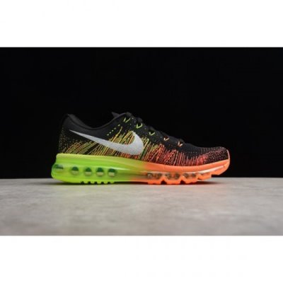 Nike Erkek Flyknit Max Siyah / Turuncu Koşu Ayakkabısı Türkiye - ET9CE8TC